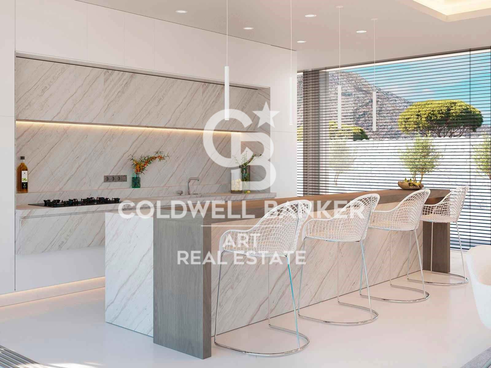 Magnificas villas de obra nueva situadas en Marbella