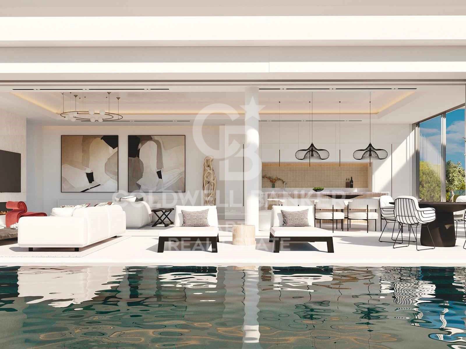 Magnificas villas de obra nueva situadas en Marbella