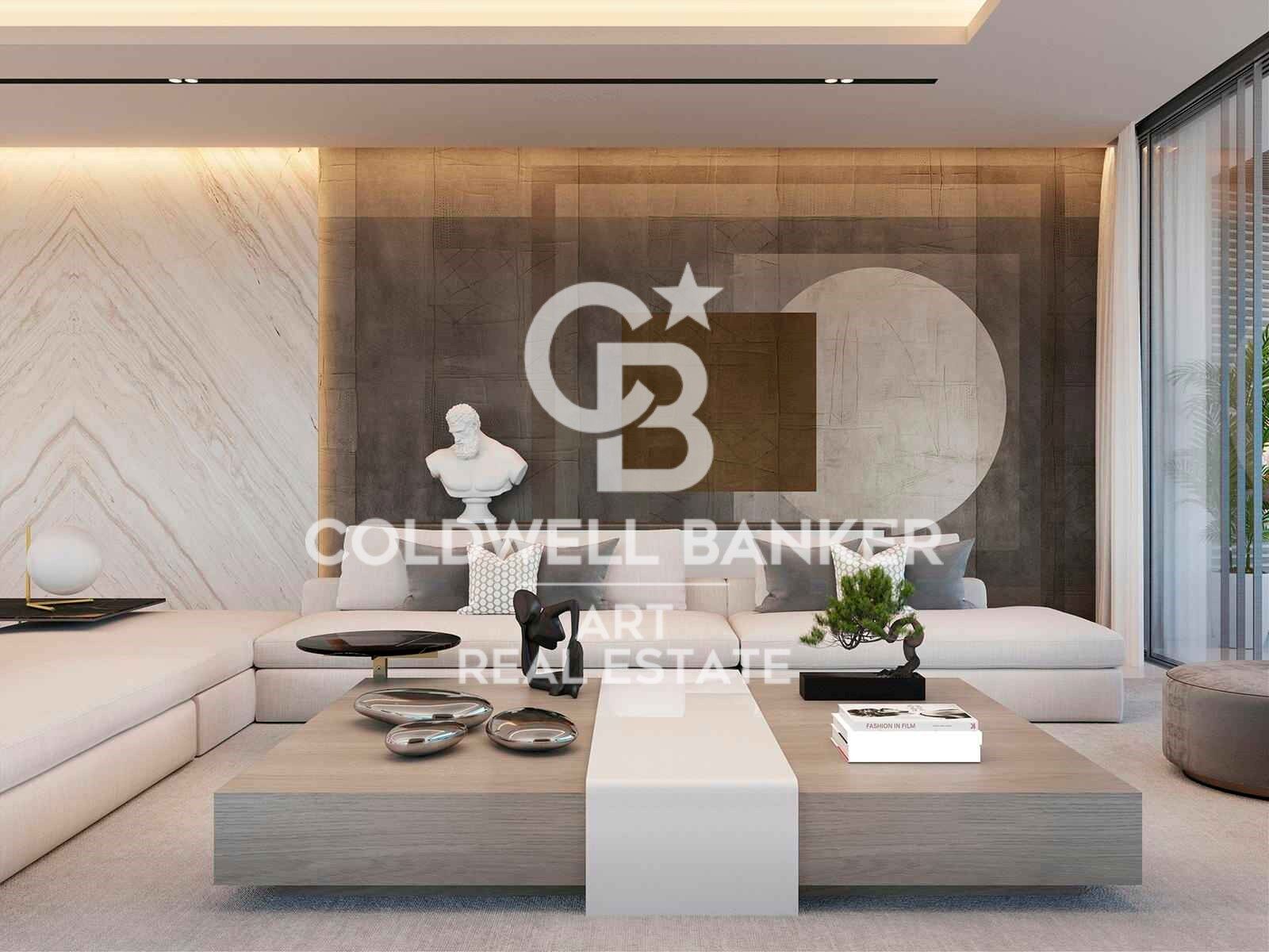 Magnificas villas de obra nueva situadas en Marbella