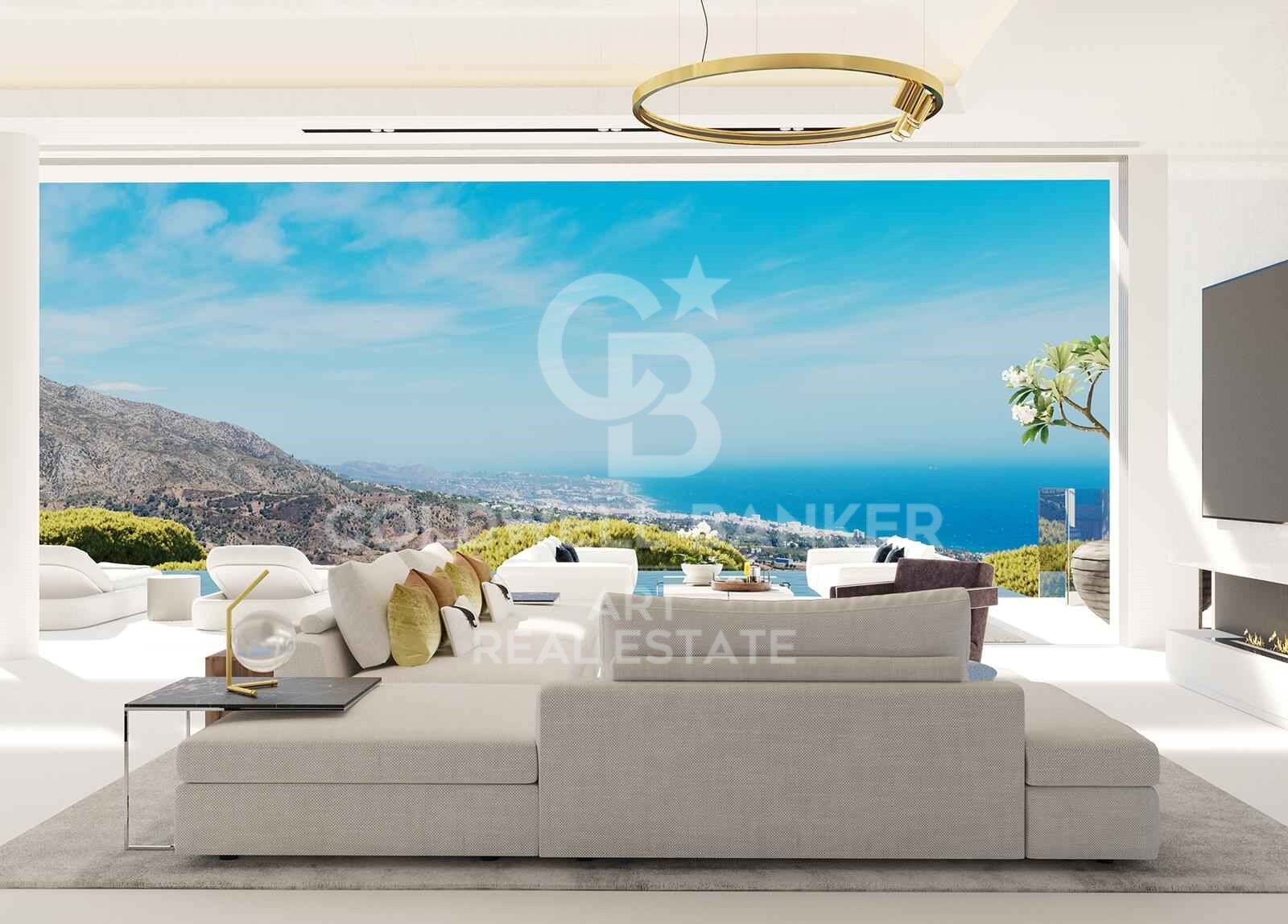 Magnificas villas de obra nueva situadas en Marbella