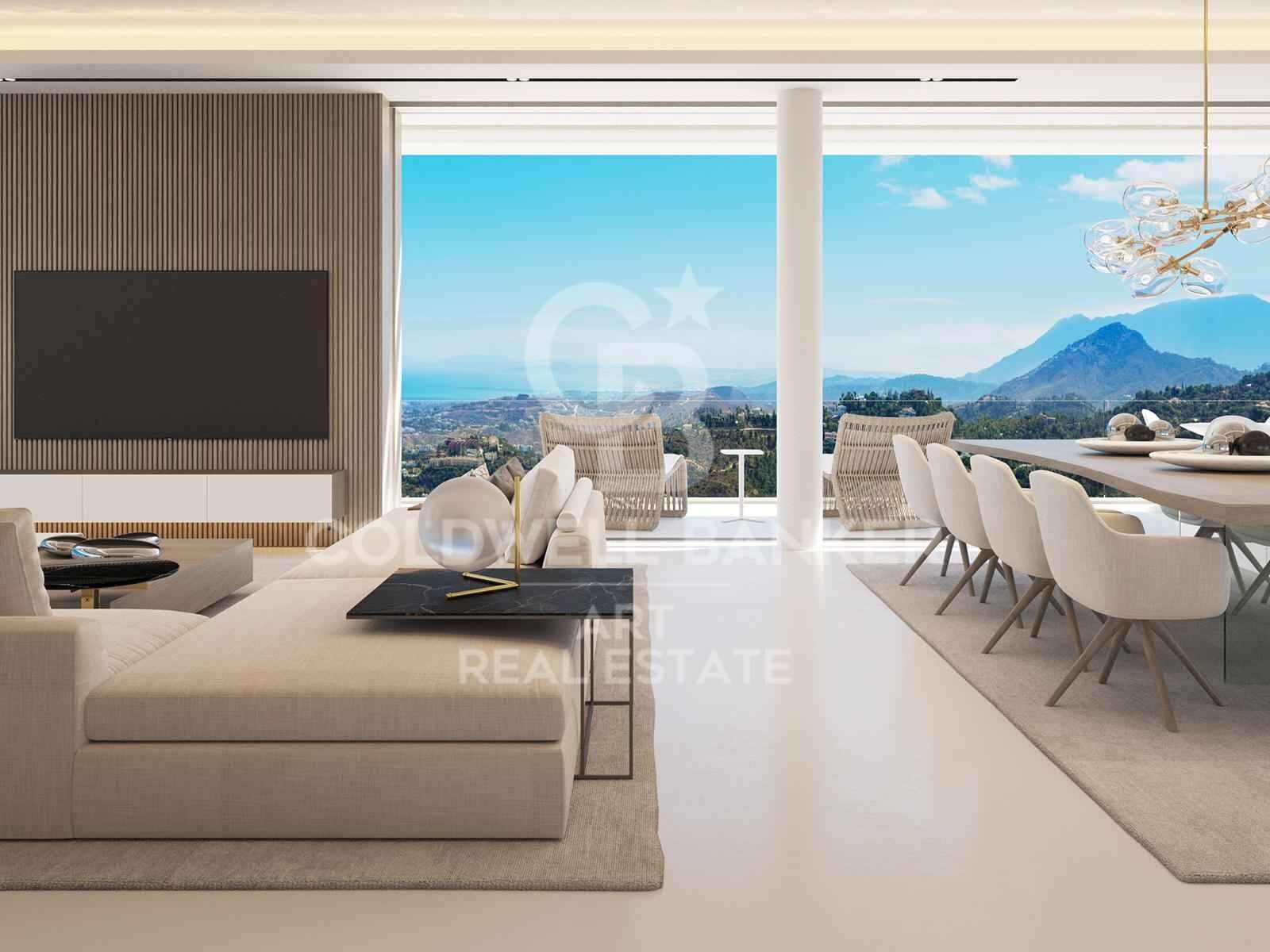 Magnificas villas de obra nueva situadas en Marbella