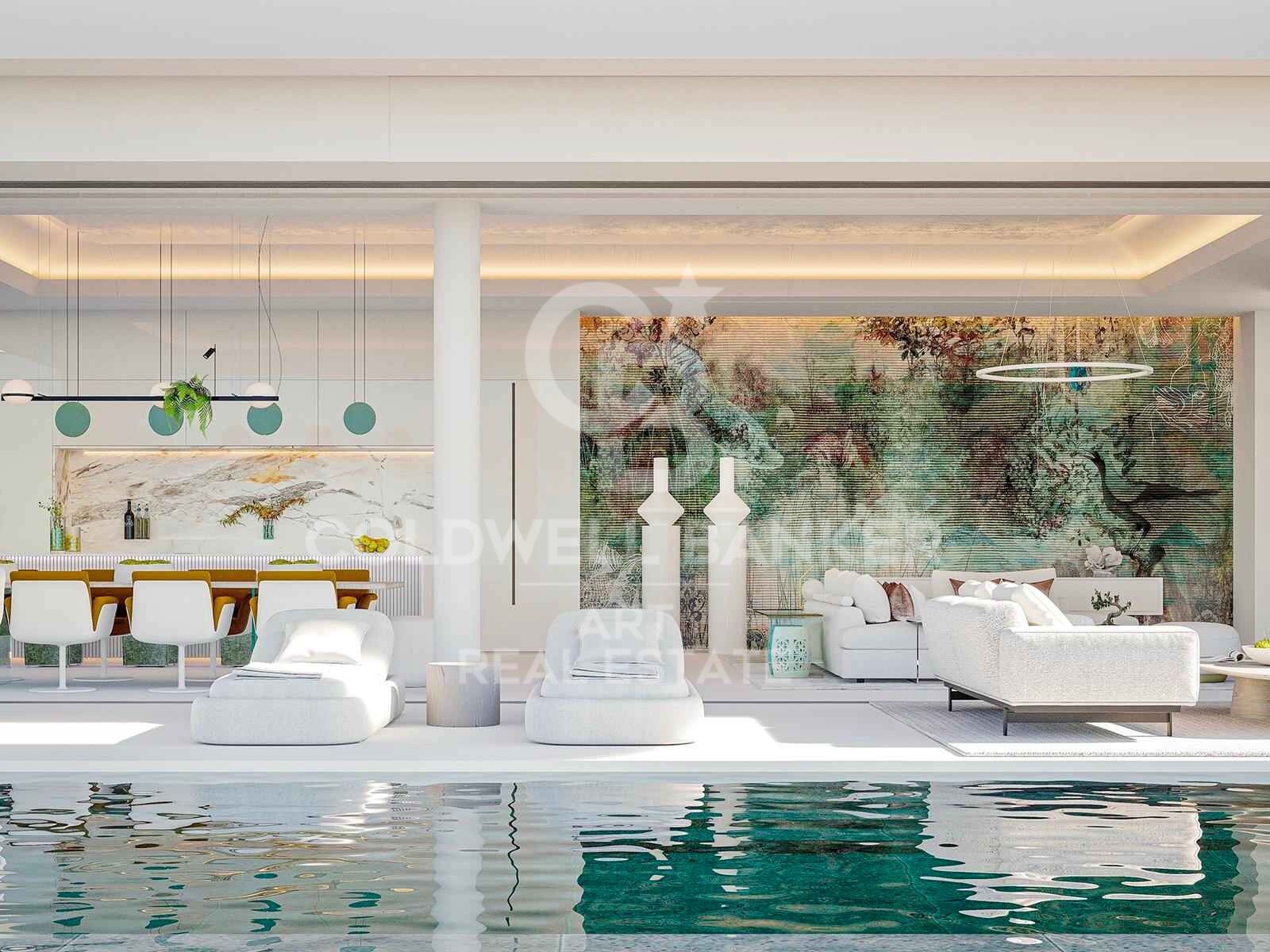 Magnificas villas de obra nueva situadas en Marbella