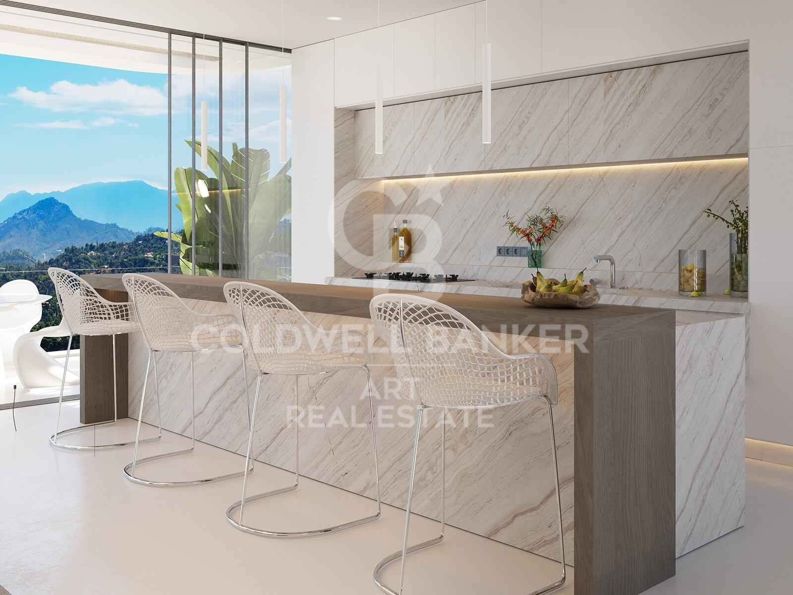Magnificas villas de obra nueva situadas en Marbella