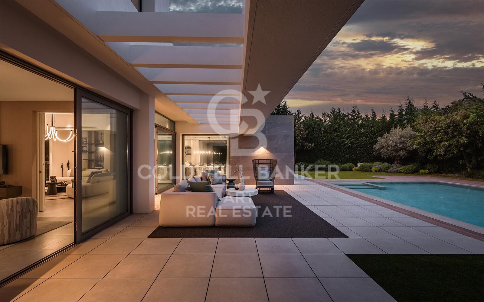 Elegant collection of 9 modern luxury villas on the New Golden Mile, Estepona