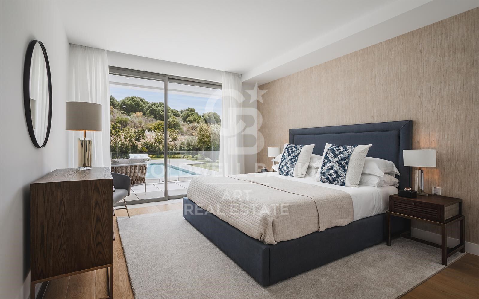 Elegant collection of 9 modern luxury villas on the New Golden Mile, Estepona
