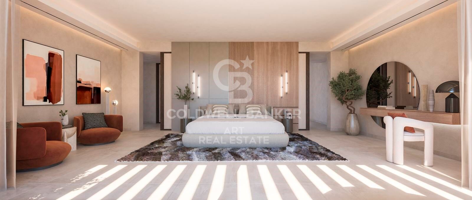 Wonderful contemporary villas on exceptional plots with sea views in El Paraiso Alto, Benahavis