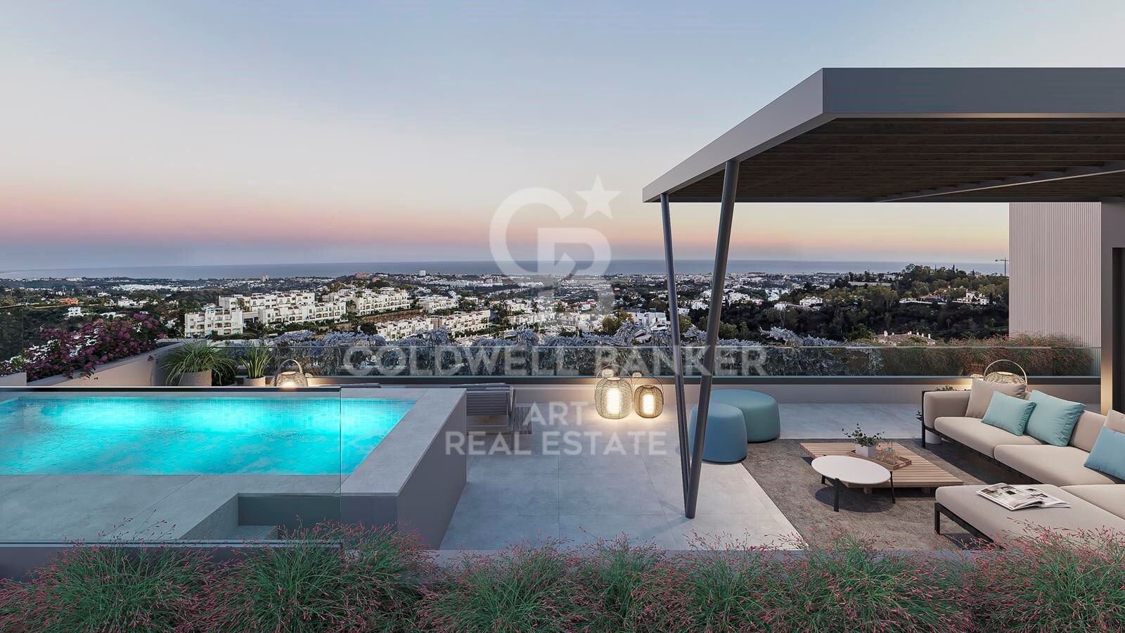 Luxury new build apartments in Benahavís