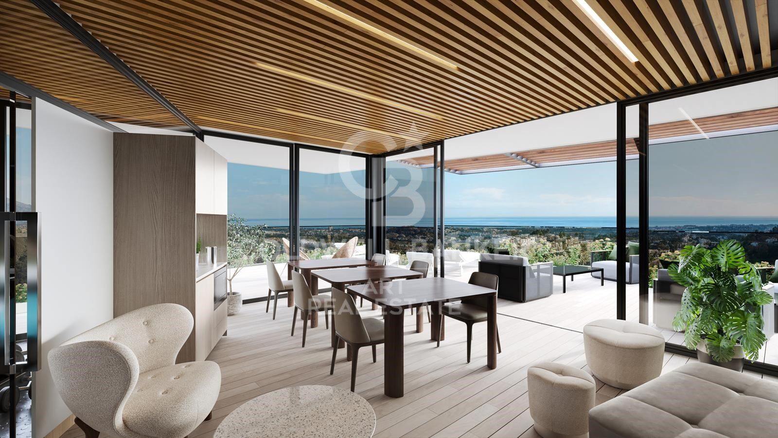 Luxury new build apartments in Benahavís