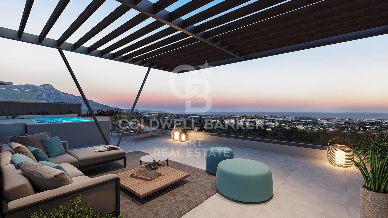 Luxury new build apartments in Benahavís