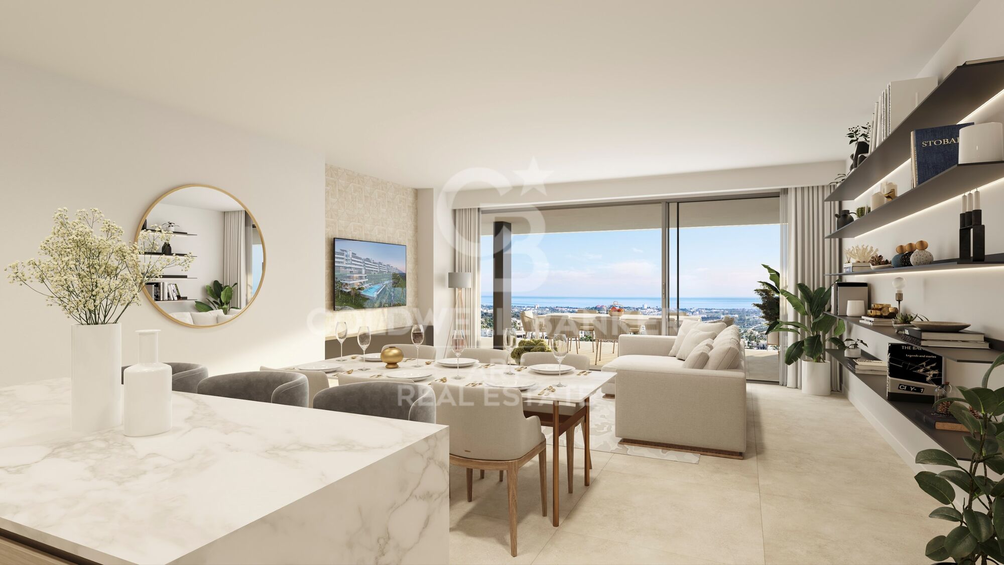 Luxury new build apartments in Benahavís