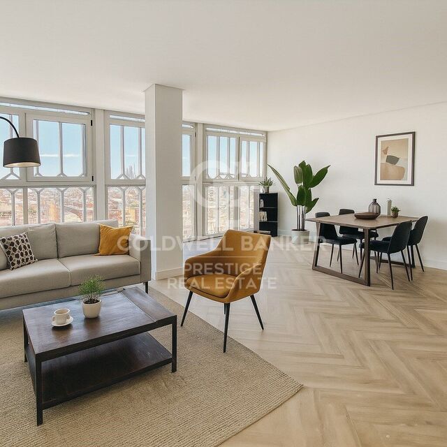 Brand new apartment with panoramic views over Barcelona