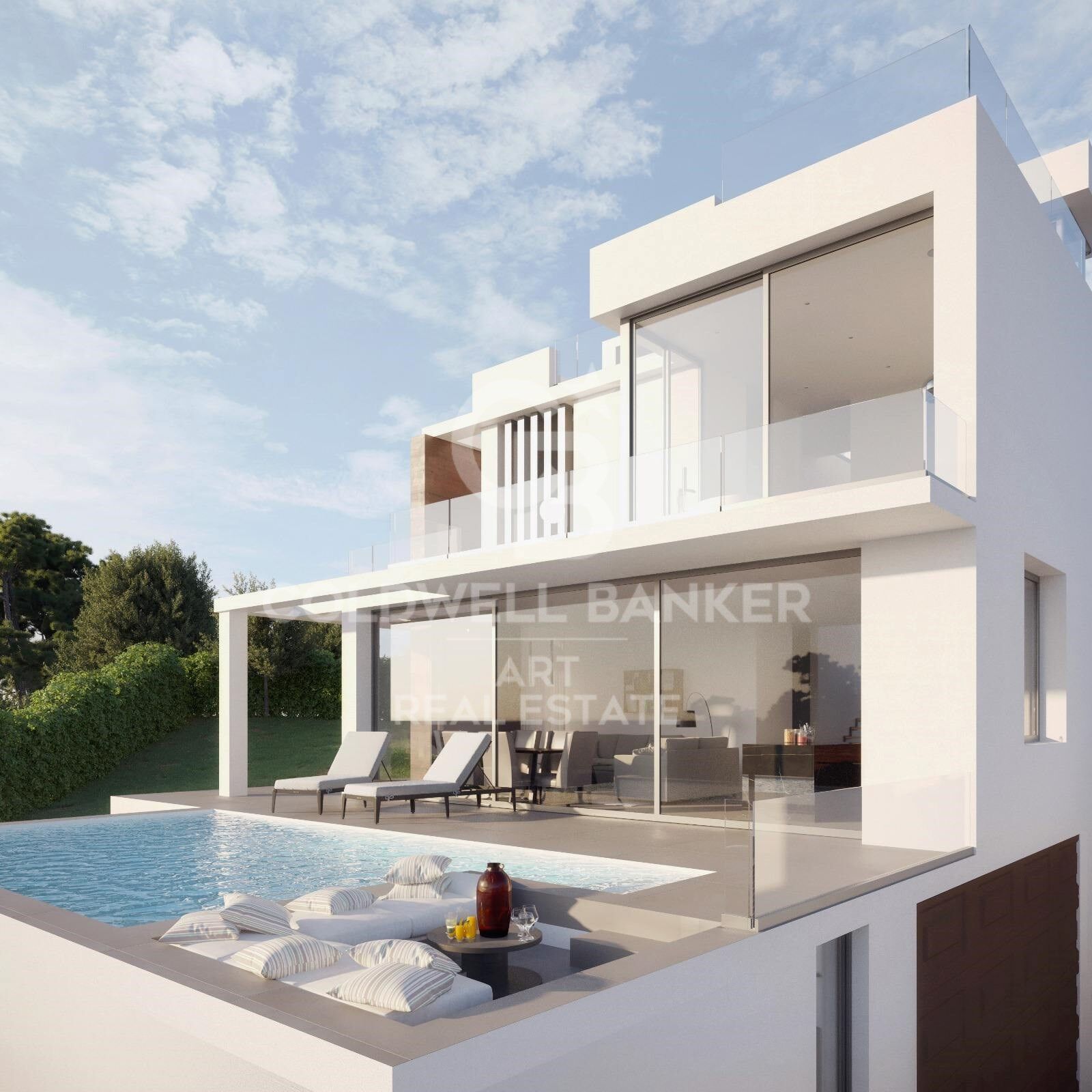 Contemporary villa project in Buenas Noches, Estepona