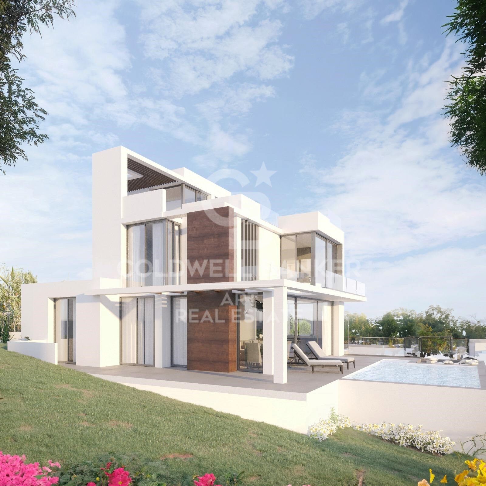 Zeitgenössisches Villenprojekt in Buenas Noches, Estepona