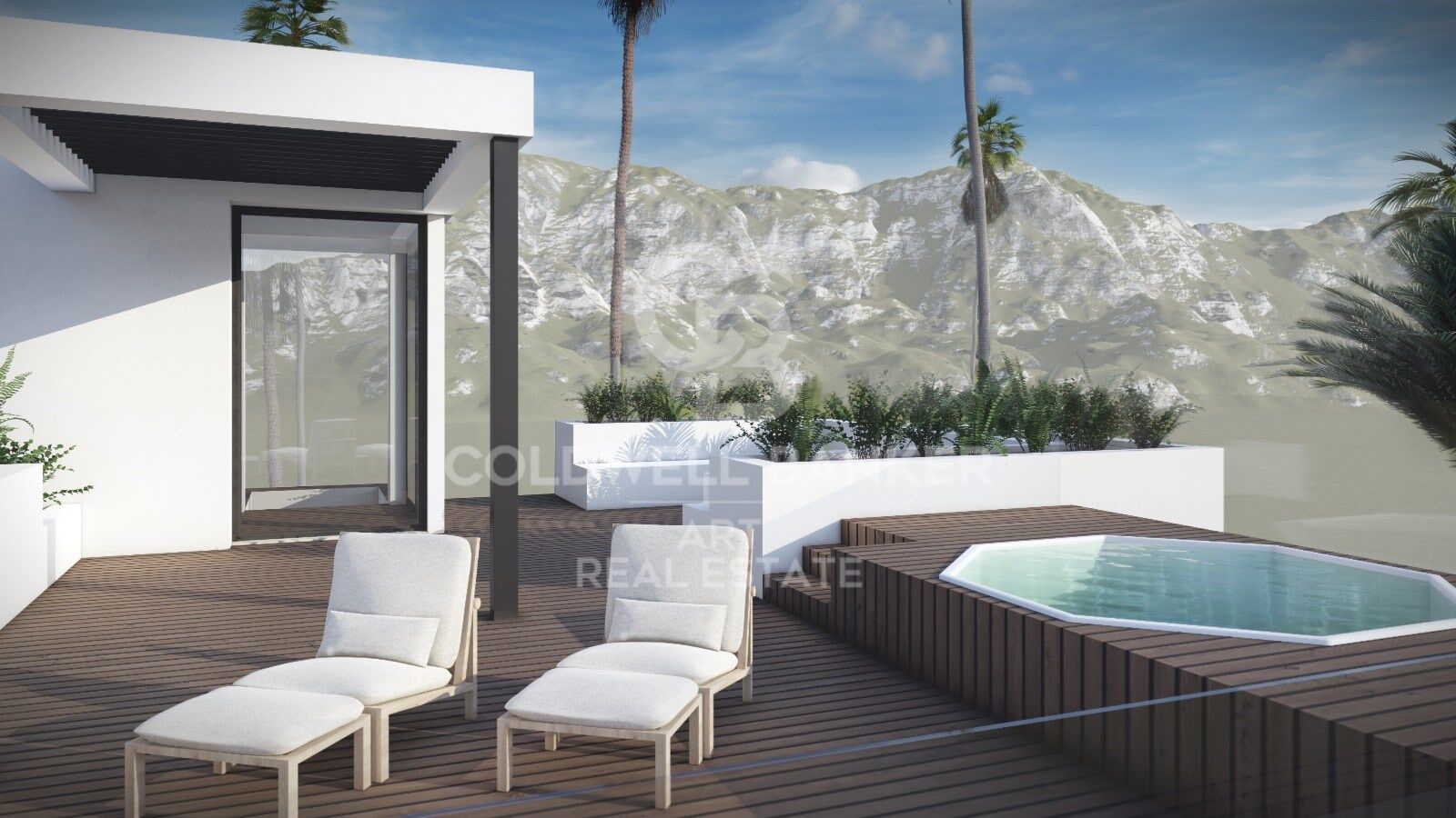 Modern villa project in Buenas Noches, Estepona