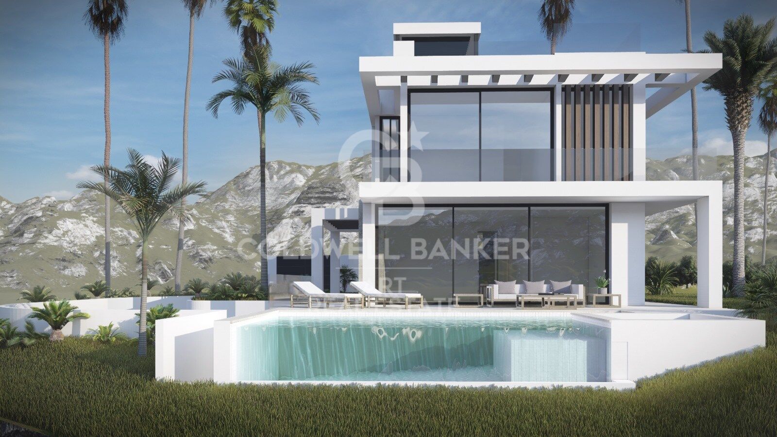 Modern villa project in Buenas Noches, Estepona