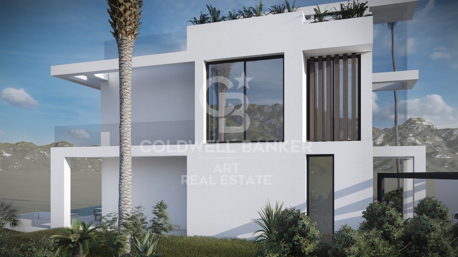 Modern villa project in Buenas Noches, Estepona