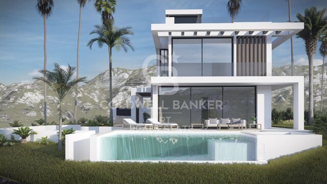 Proyecto de villa moderna en Buenas Noches, Estepona