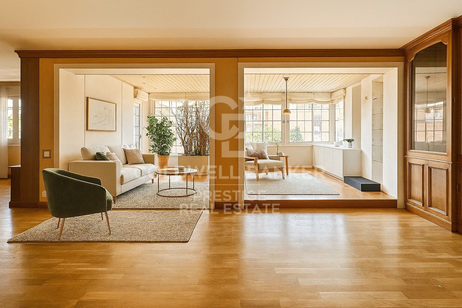 Ático dúplex en Tres Torres con amplios espacios y vistas panorámicas ,Barcelona