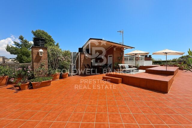 Ático dúplex en Tres Torres con amplios espacios y vistas panorámicas ,Barcelona