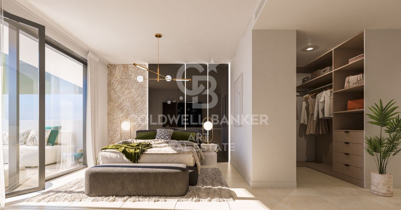 Spacious apartments with unbeatable views in Manilva