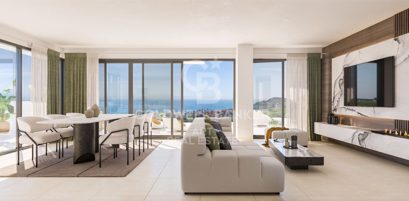 Apartamentos amplios con vistas inmejorables en Manilva