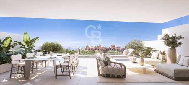 Spacious apartments with unbeatable views in Manilva