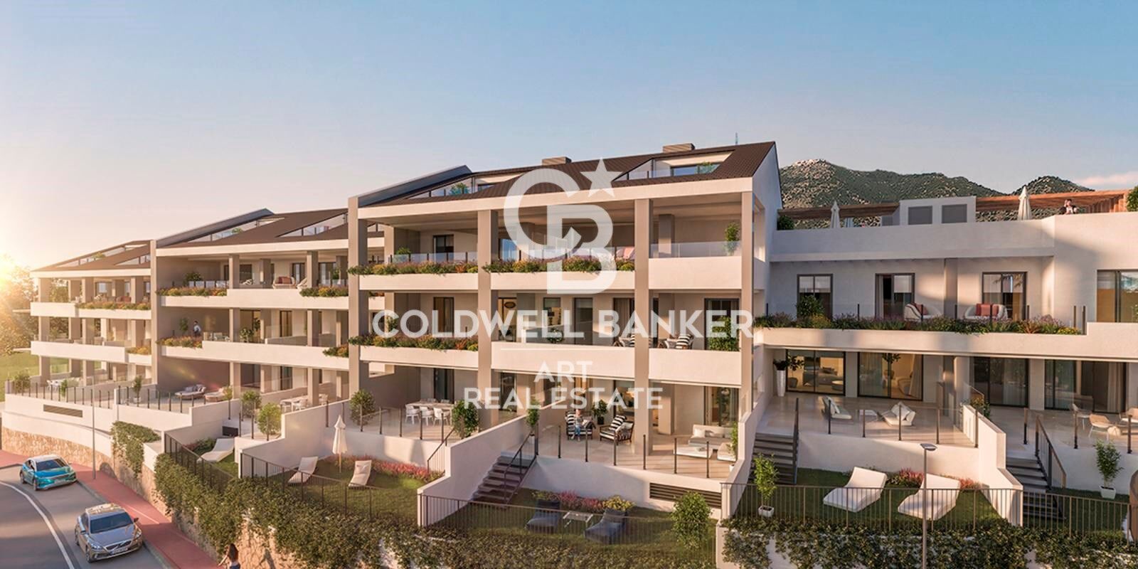 New multi-family dwellings in Benalmádena