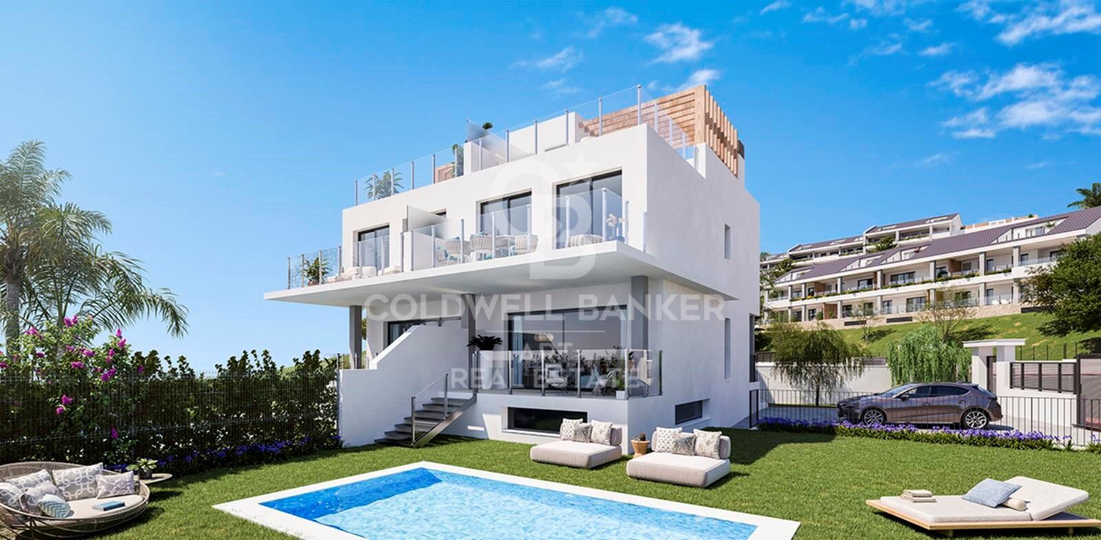 New multi-family dwellings in Benalmádena