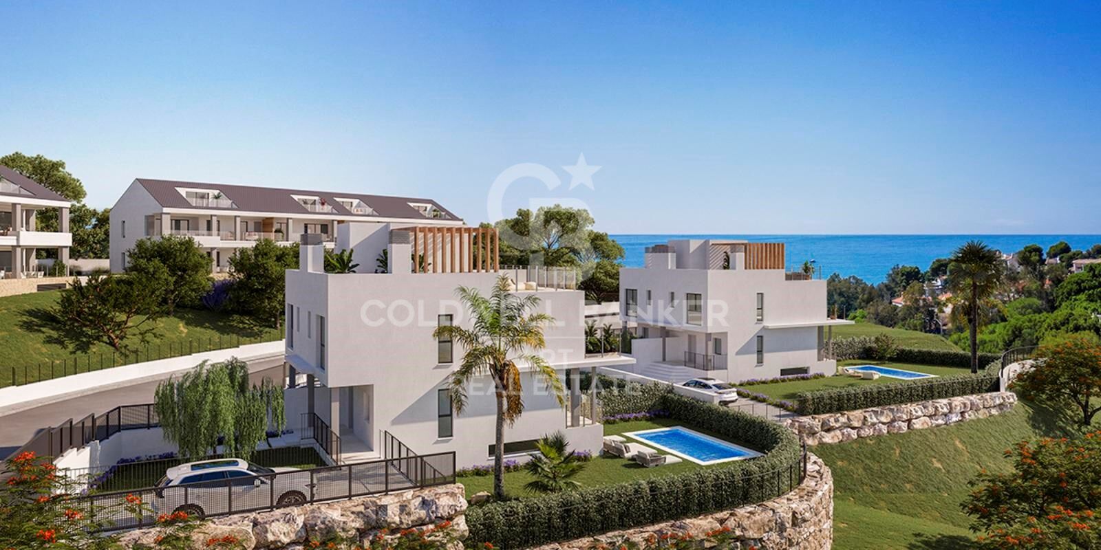 New multi-family dwellings in Benalmádena