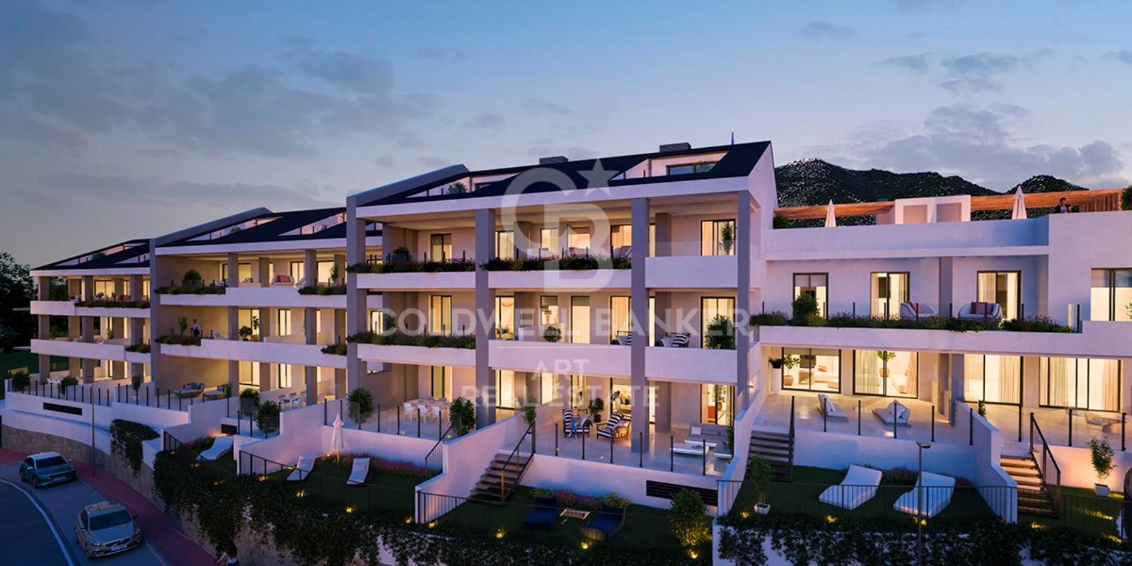 New multi-family dwellings in Benalmádena