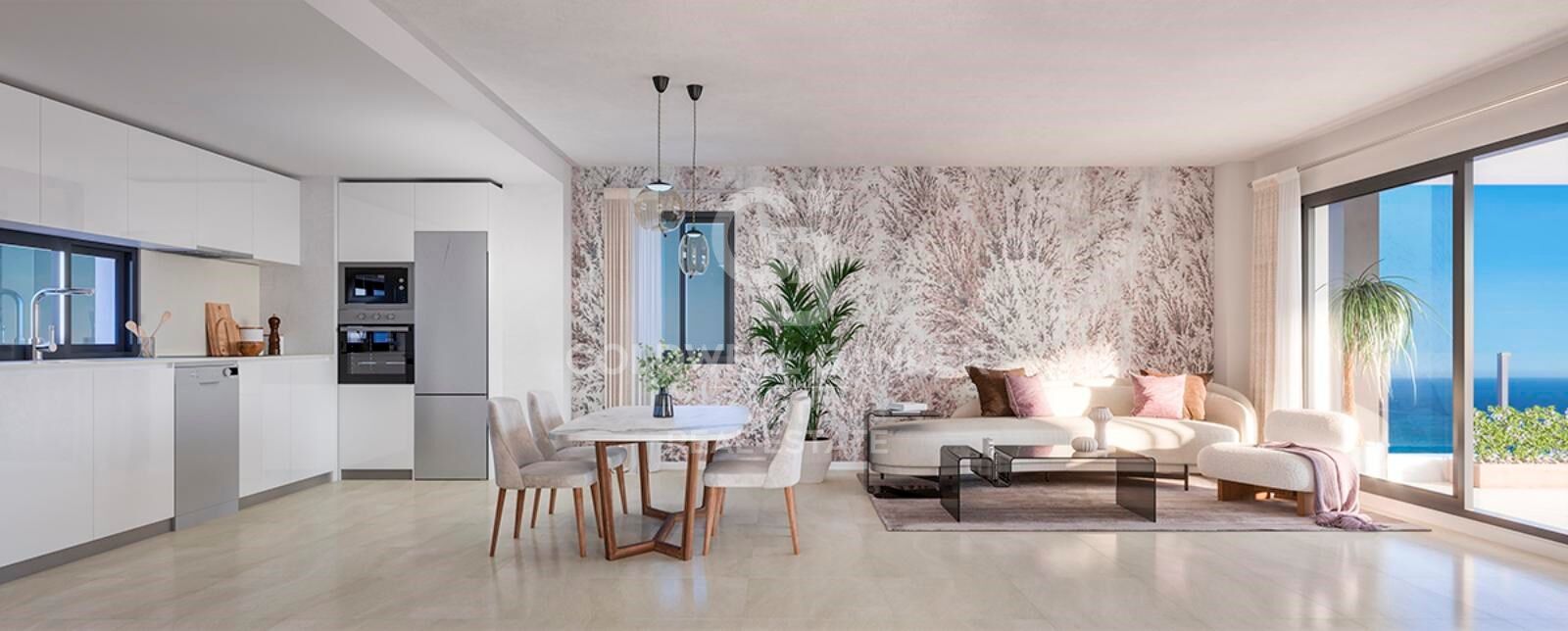 New multi-family dwellings in Benalmádena