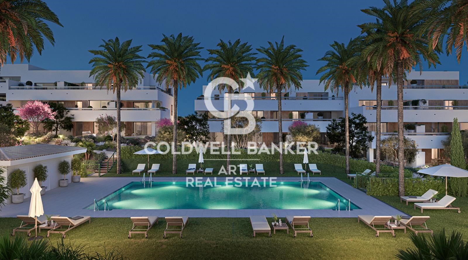 Spacious apartments with southwest orientation in Estepona