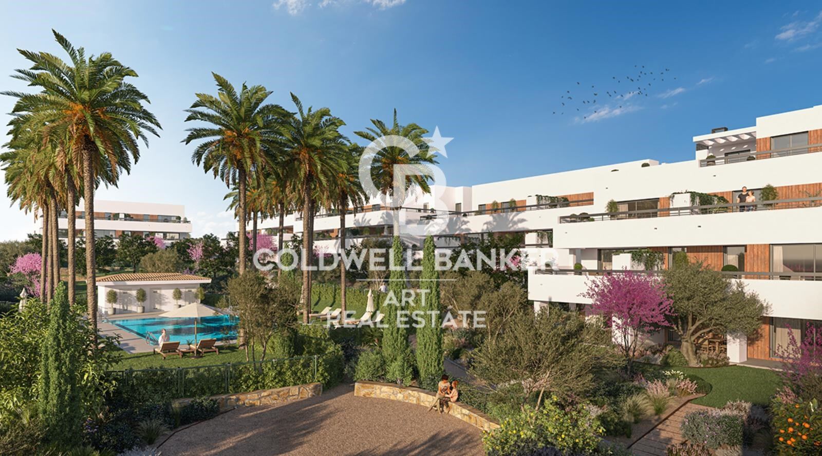 Spacious apartments with southwest orientation in Estepona