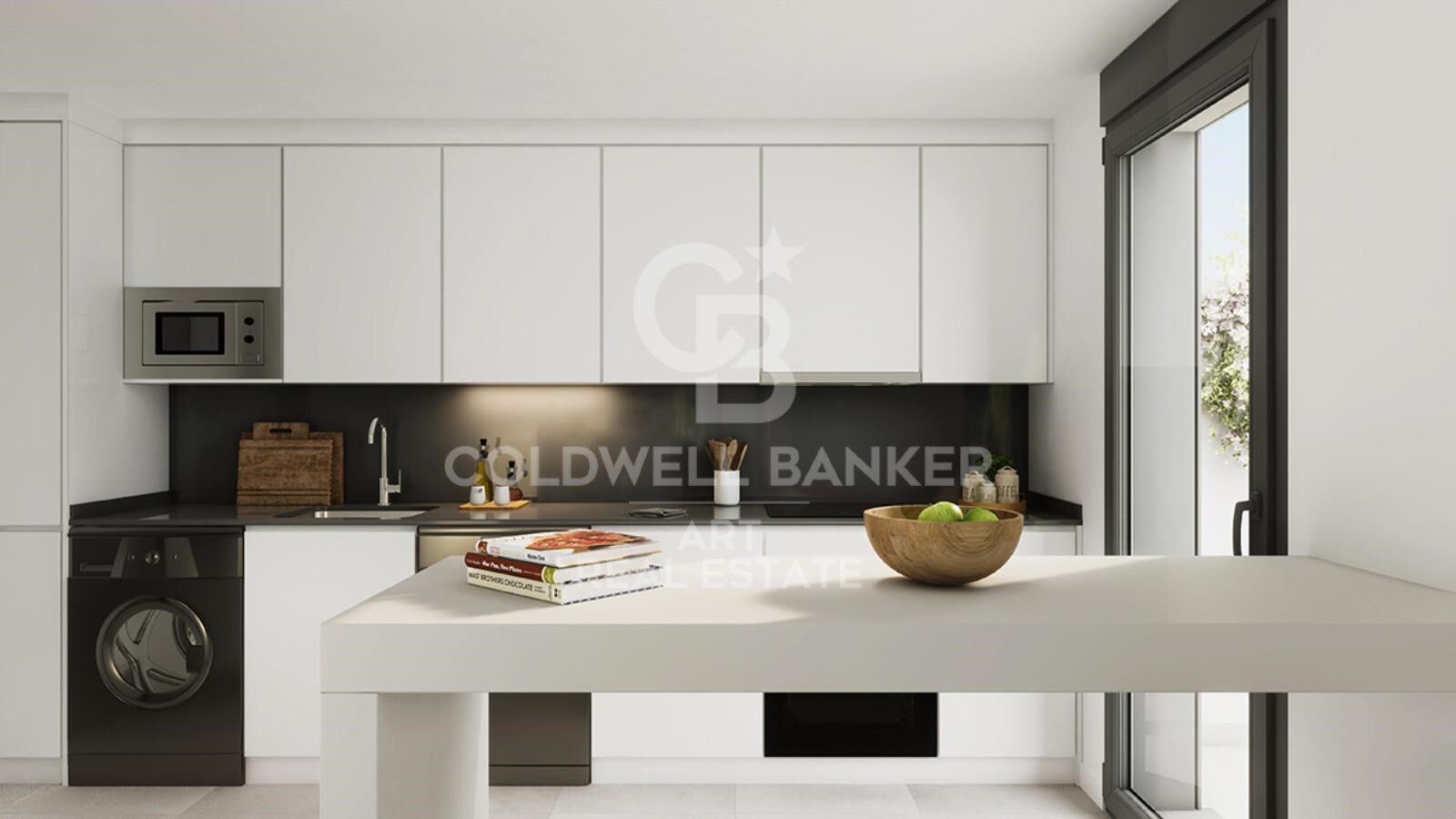 Amplios apartamentos con orientación suroeste en Estepona