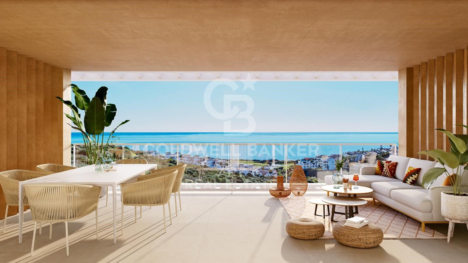 Propriétés neuves avec vue sur la mer et les montagnes à La Alcaidesa