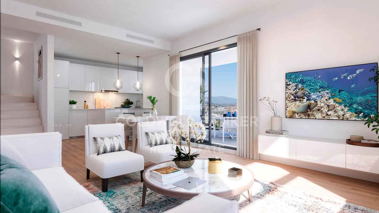Spectacular newly built flat in the centre of Estepona