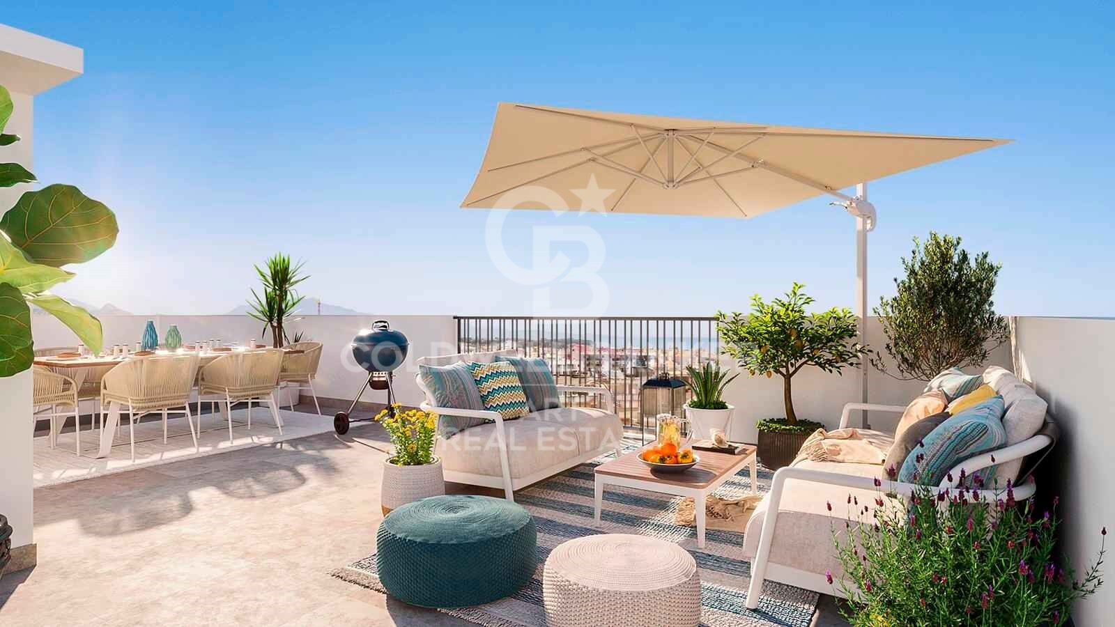 Spectacular newly built flat in the centre of Estepona