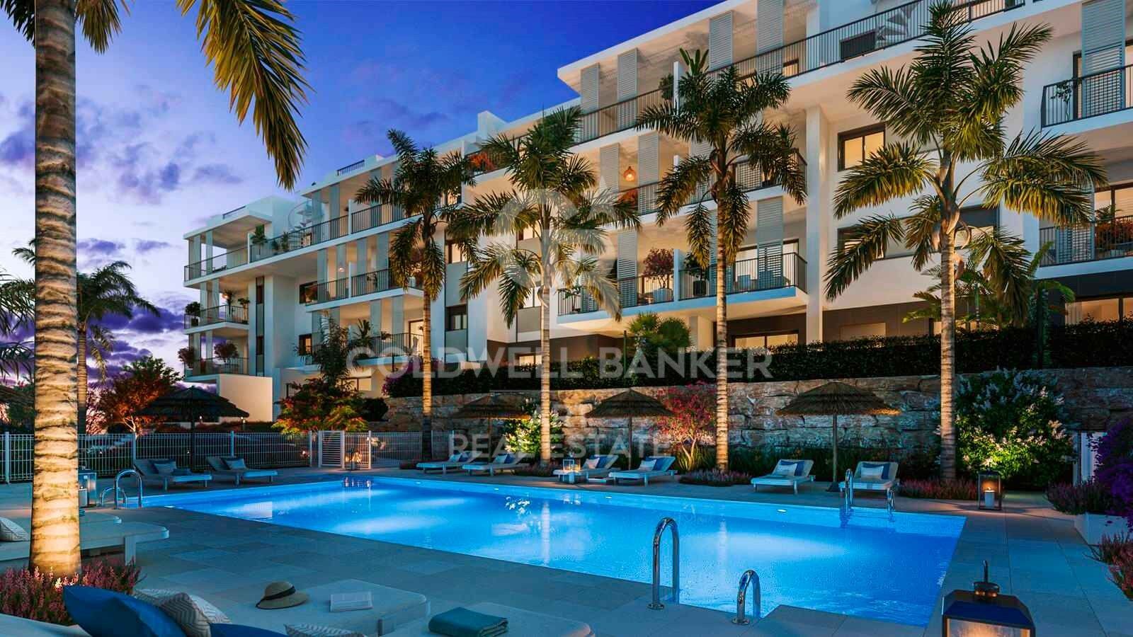 Spectacular newly built flat in the centre of Estepona