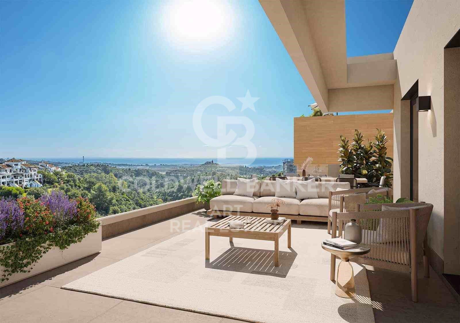 Exclusive residential complex with unobstructed views in Marbella