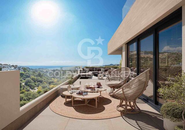 Exclusivo residencial con vistas despejadas en Marbella