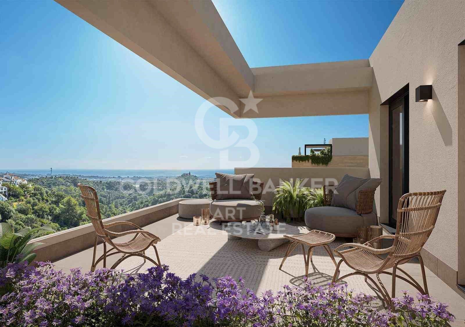 Exclusive residential complex with unobstructed views in Marbella
