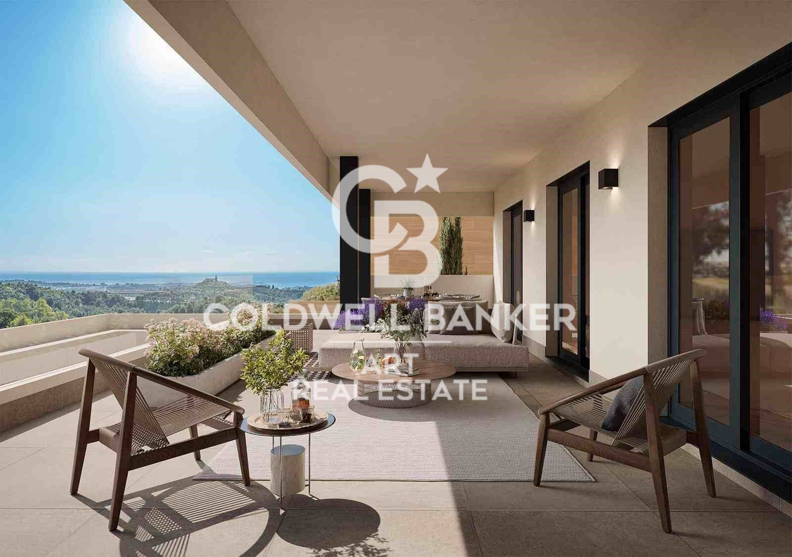 Exklusive Wohnanlage mit unverbaubarem Blick in Marbella