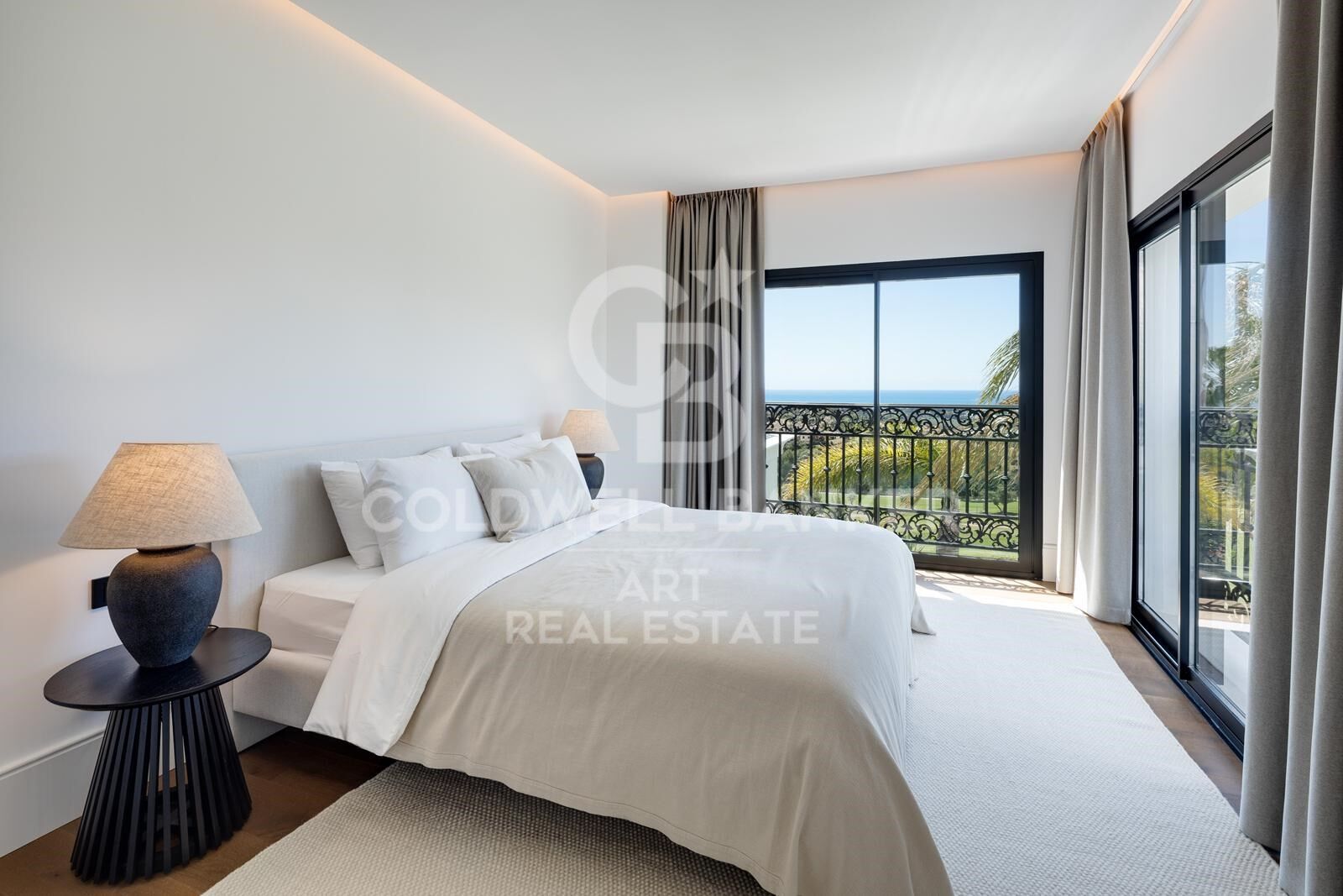 Luxuriöse mediterrane Villa mit Panoramablick in Los Arqueros, Benahavís