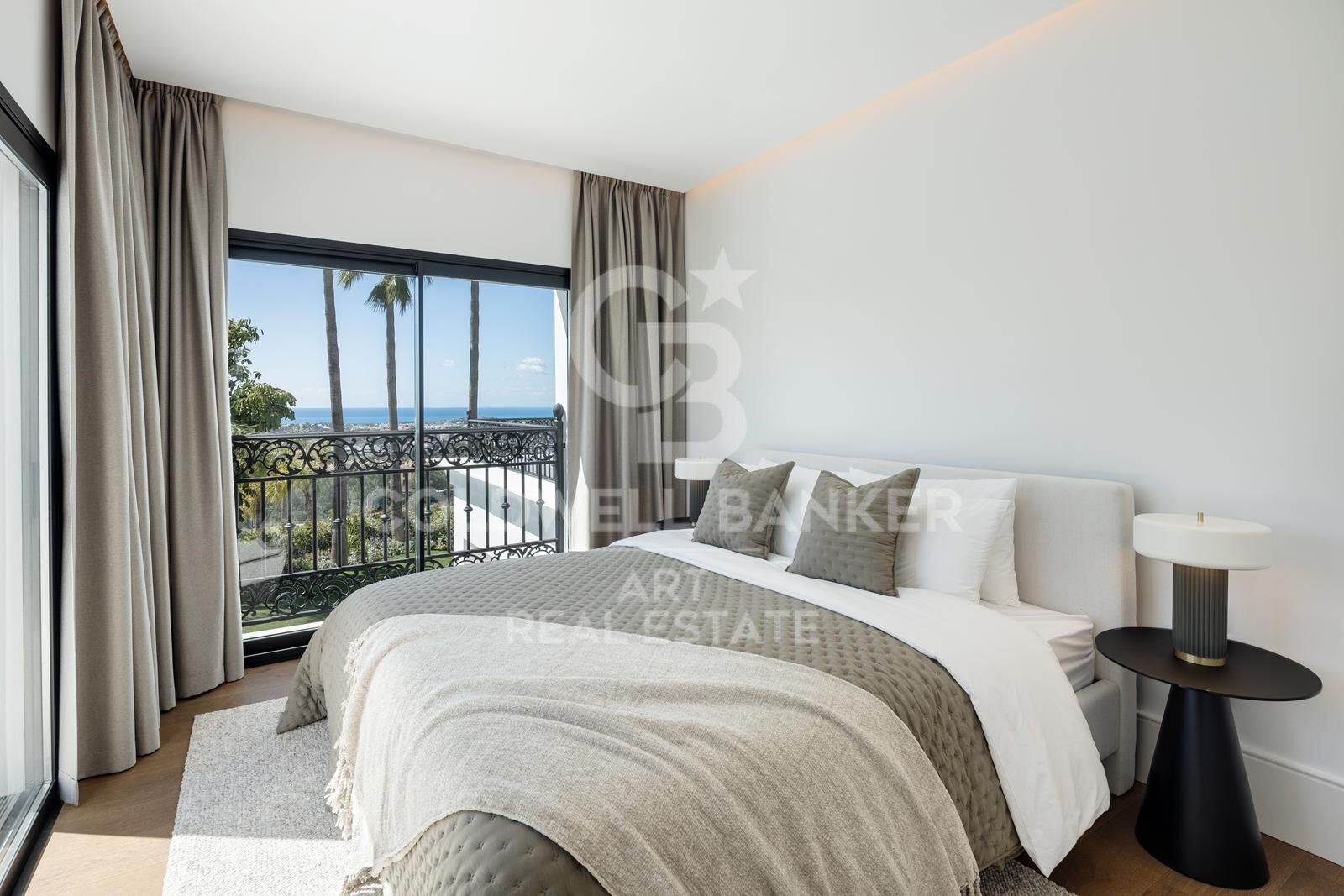 Luxuriöse mediterrane Villa mit Panoramablick in Los Arqueros, Benahavís