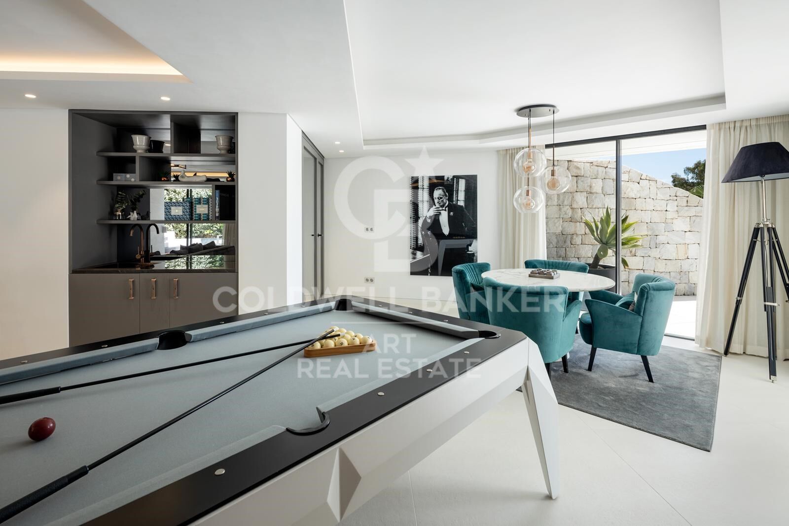 Moderne Luxusvilla mit Meerblick in La Quinta, Benahavís