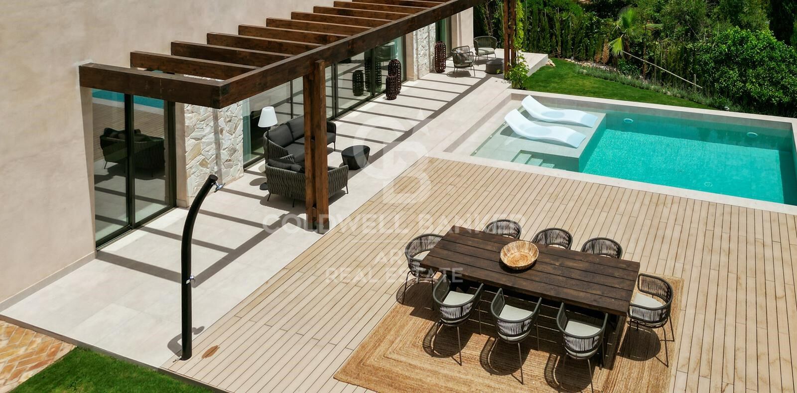 Modern Mediterranean villa with sea views in Paraiso Alto, Benahavís