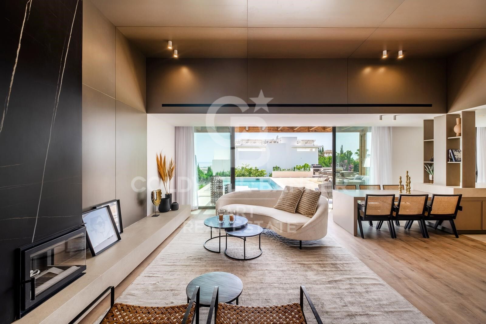 Villa méditerranéenne moderne avec vue sur mer à Paraiso Alto, Benahavís
