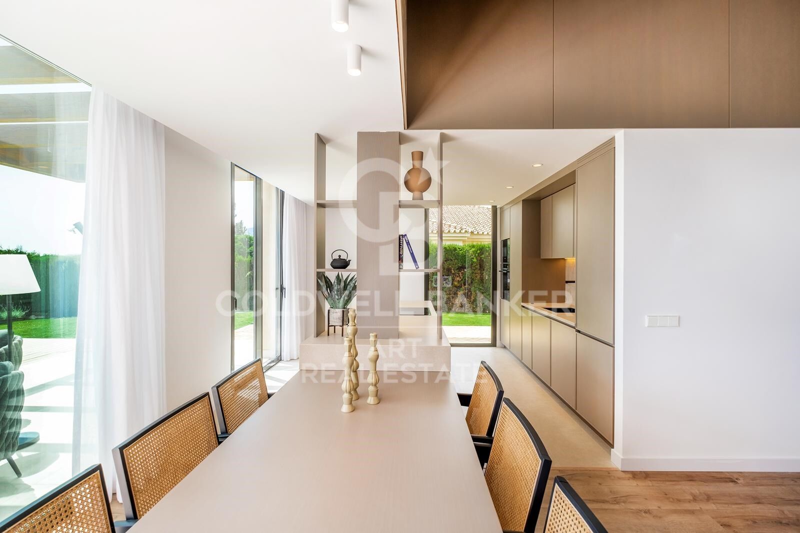 Moderne mediterrane Villa mit Meerblick in Paraiso Alto, Benahavís