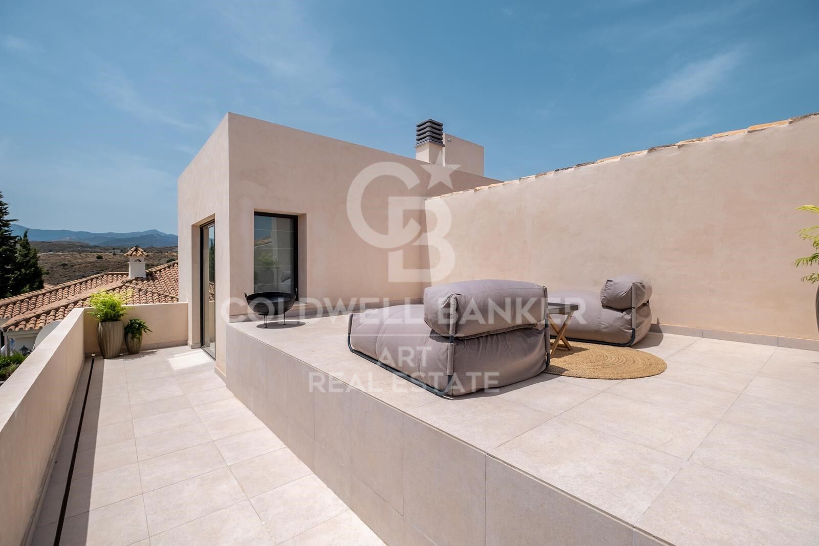 Moderne mediterrane Villa mit Meerblick in Paraiso Alto, Benahavís