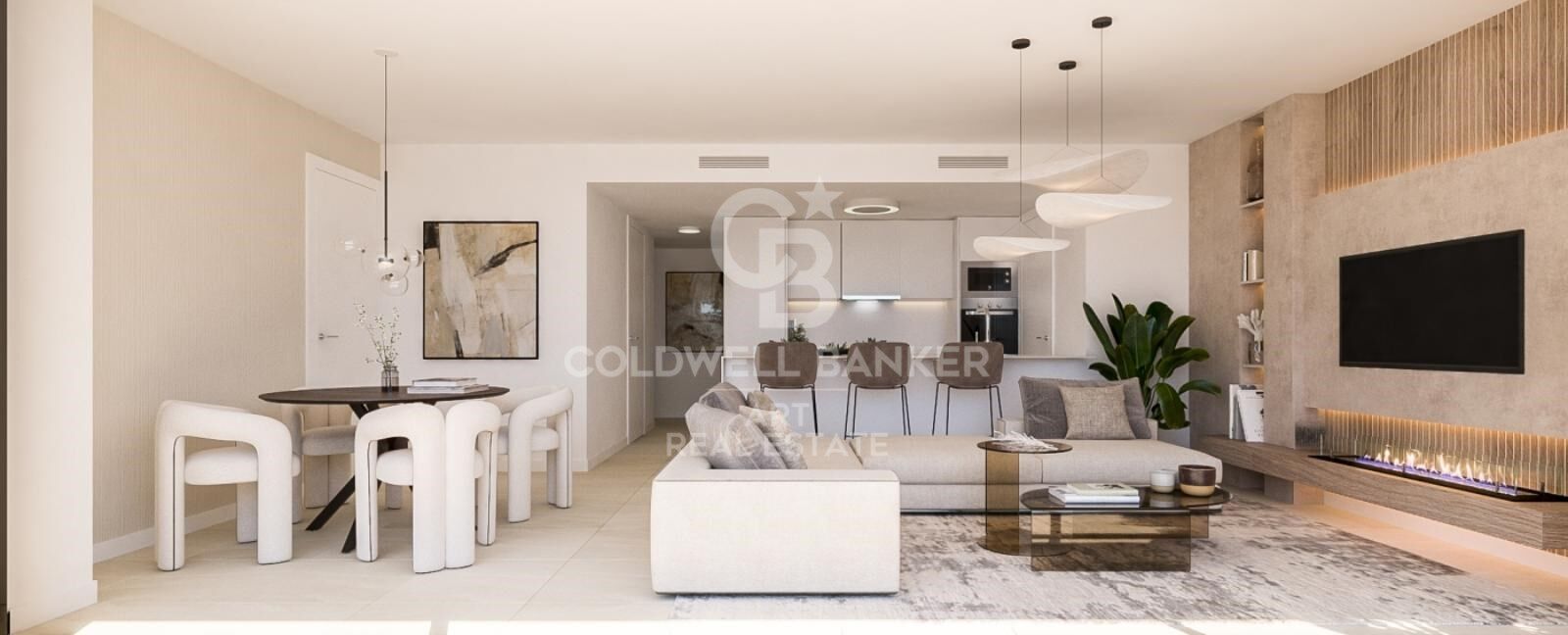 Modern homes a few minutes from the beach in Estepona